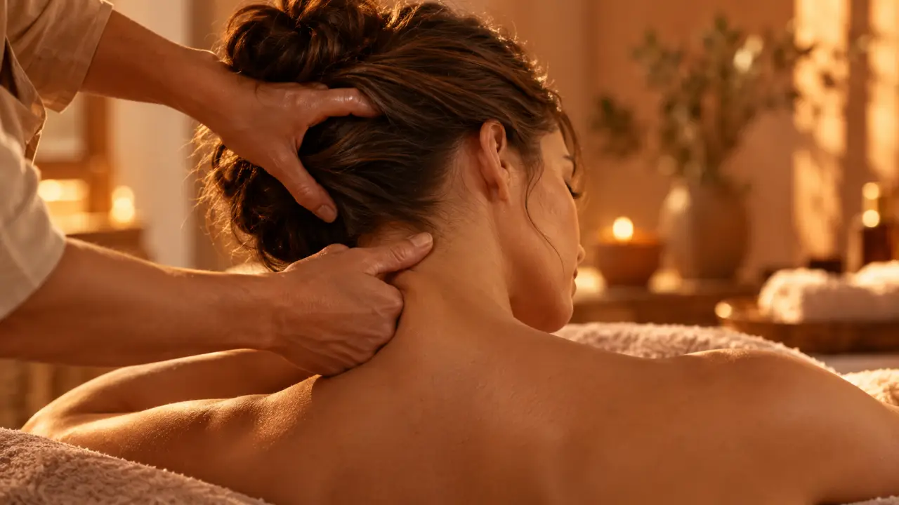 Massage crânien : détendre la nuque sans confondre relaxation et repousse